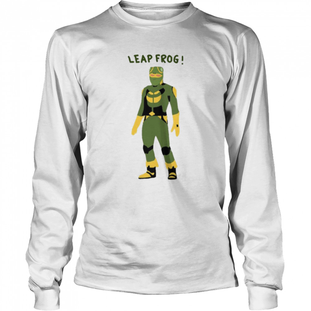 Leap Frog In She-Hulk Fanart shirt Long Sleeved T-shirt