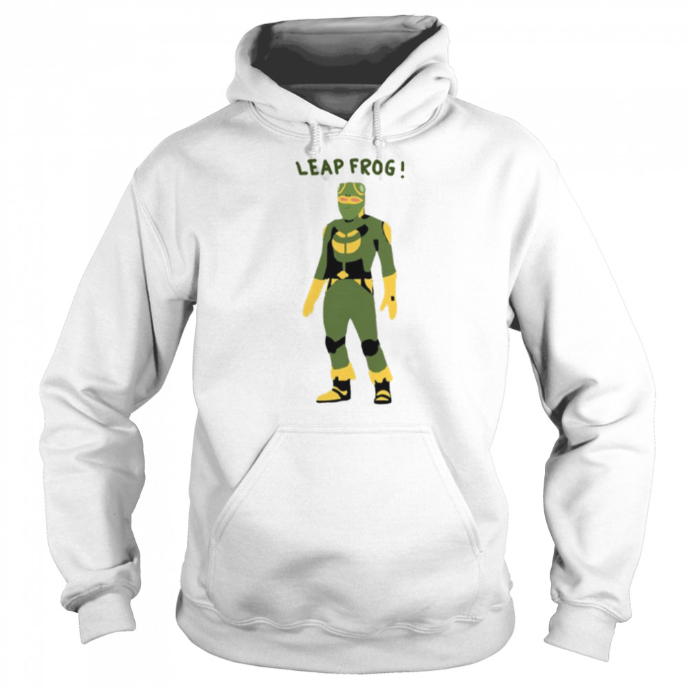 leap frog in she hulk fanart shirt unisex hoodie