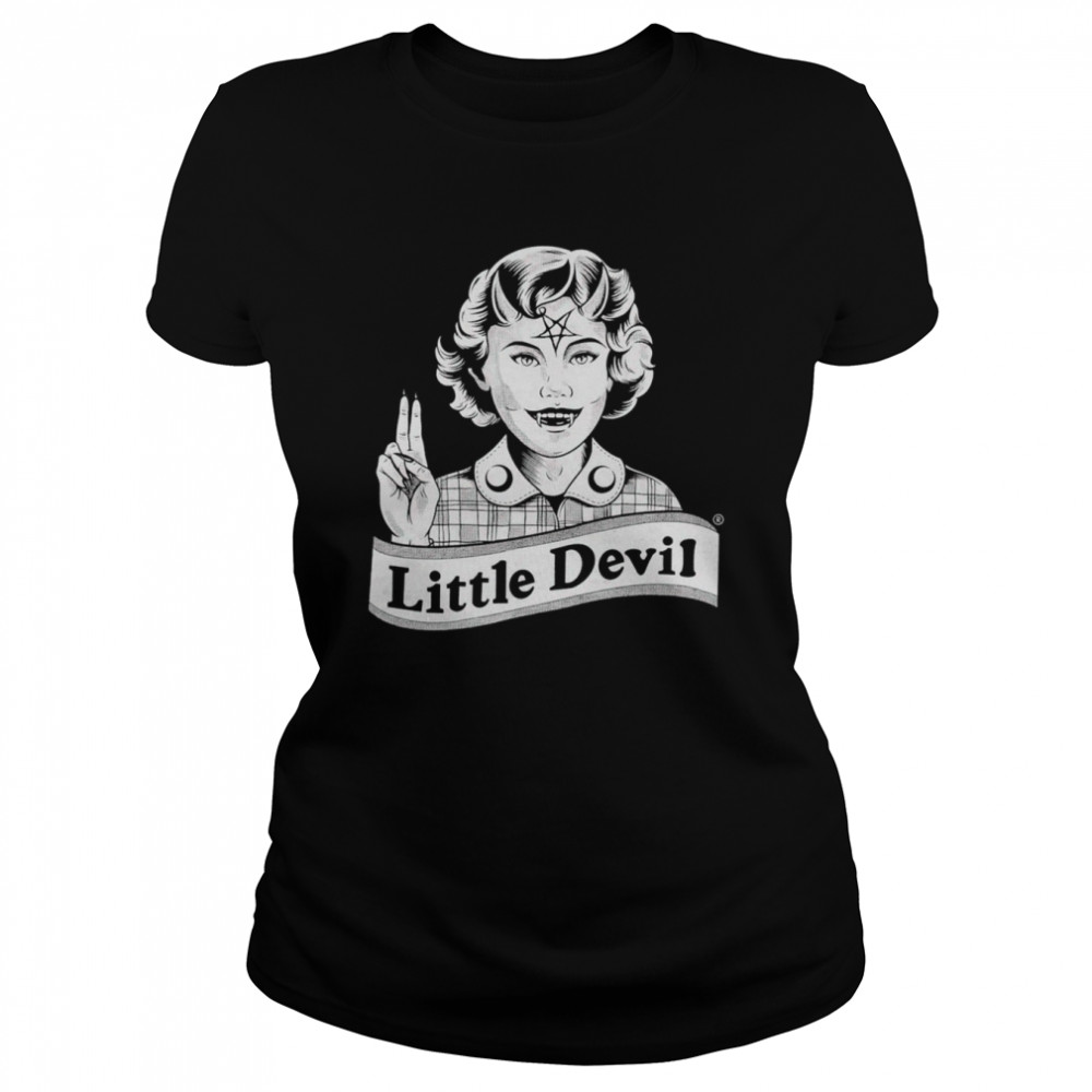 Little Devil Halloween shirt Classic Women's T-shirt