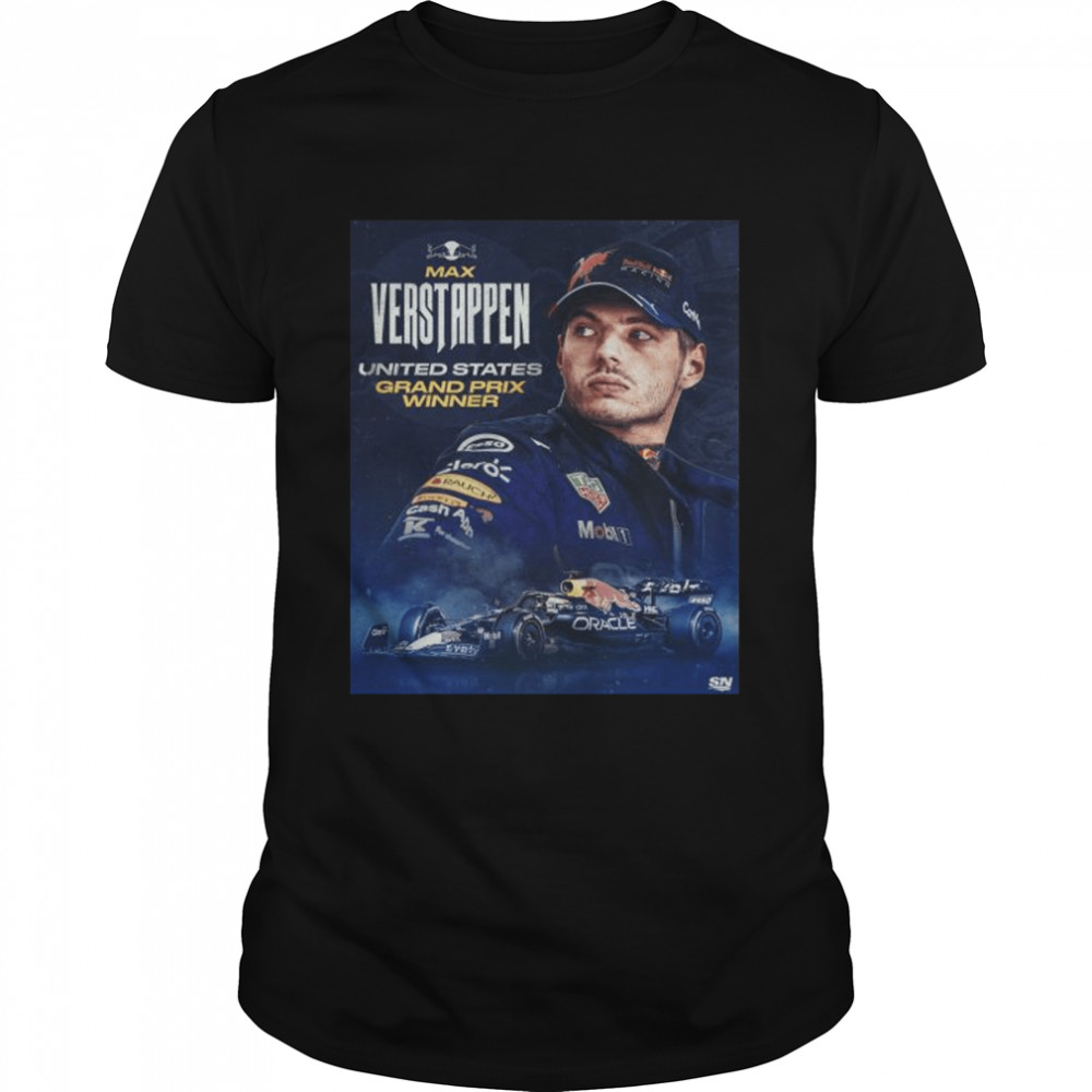 Max Verstappen united states grand prix winner 2022 shirt Classic Men's T-shirt