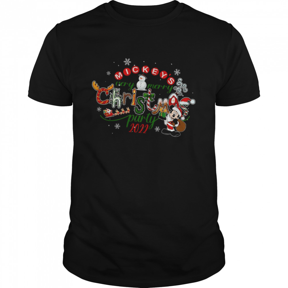 Mickey’s Very Merry Christmas Party 2022 shirt Classic Men's T-shirt