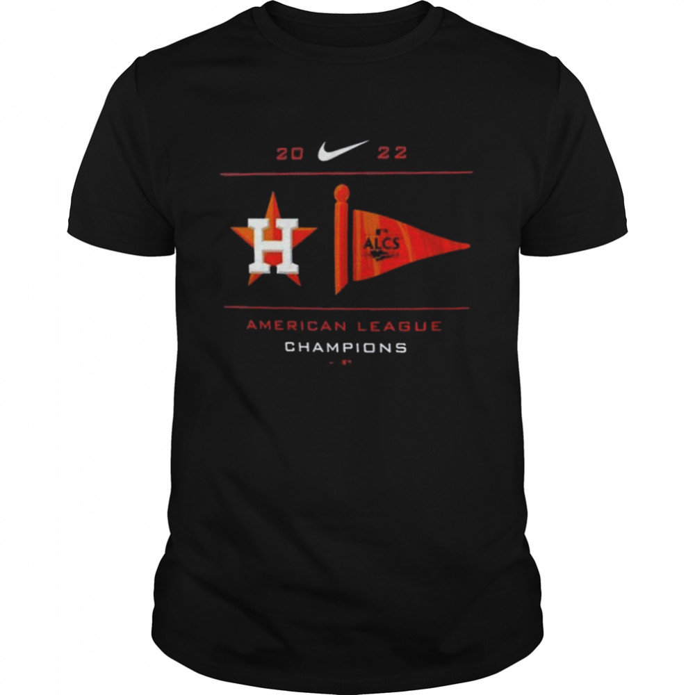 MLB Houston Astros 2022 American League Champions Pennant  Classic Men's T-shirt