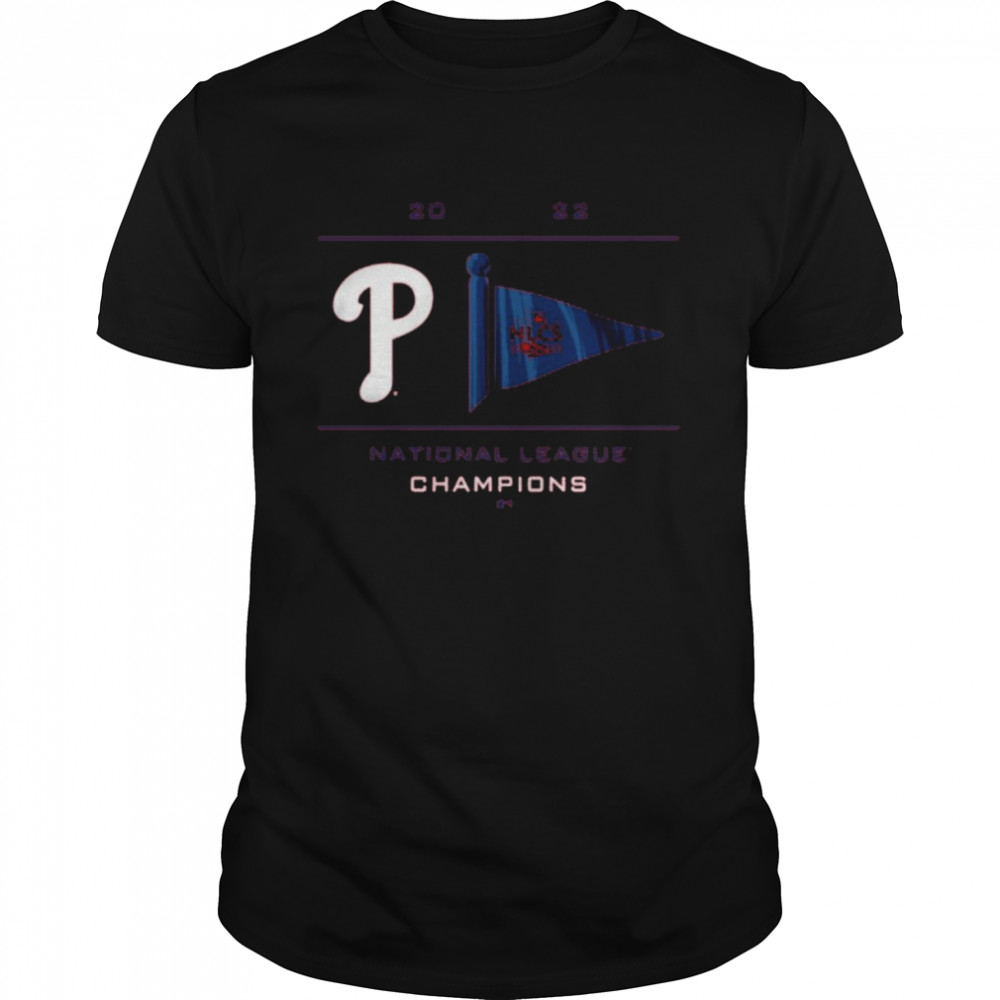 MLB Philadelphia Phillies 2022 National League Champions Pennant  Classic Men's T-shirt