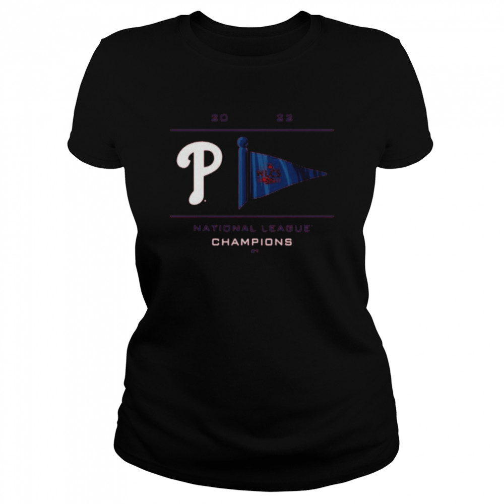 MLB Philadelphia Phillies 2022 National League Champions Pennant  Classic Women's T-shirt