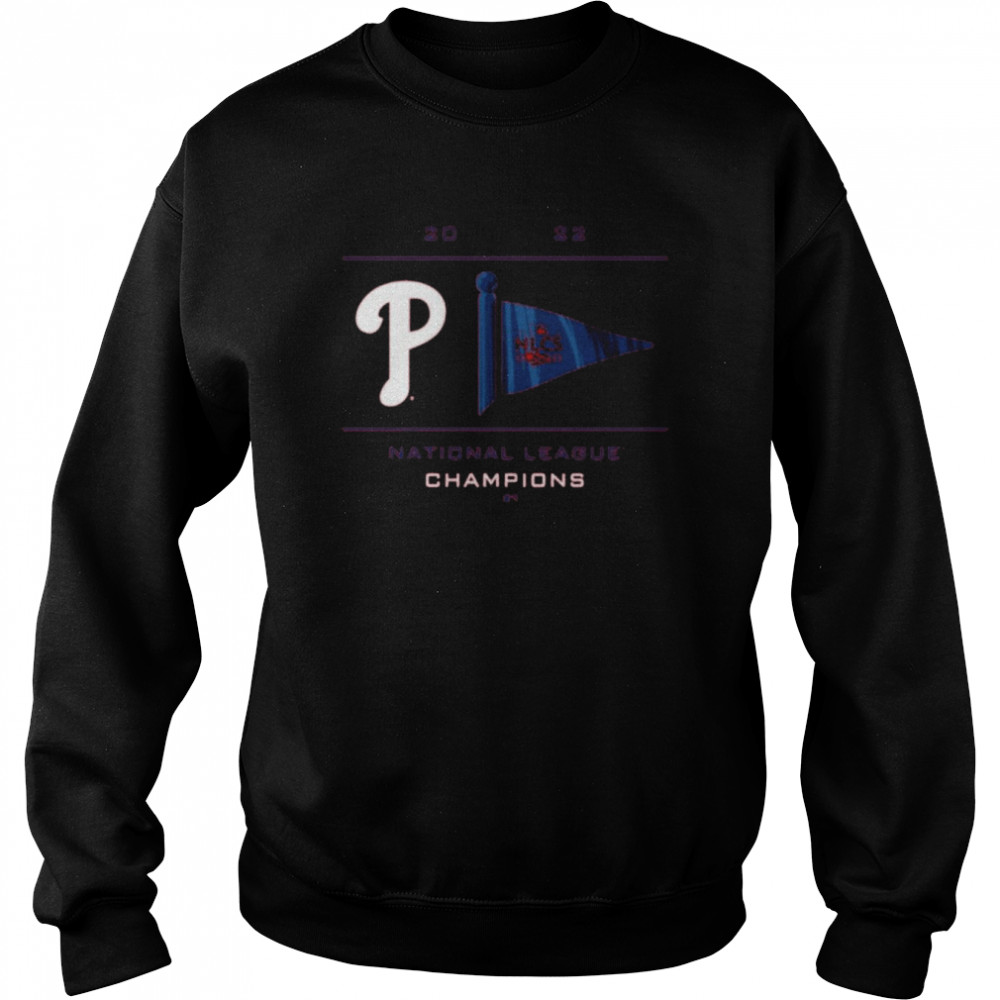 MLB Philadelphia Phillies 2022 National League Champions Pennant  Unisex Sweatshirt