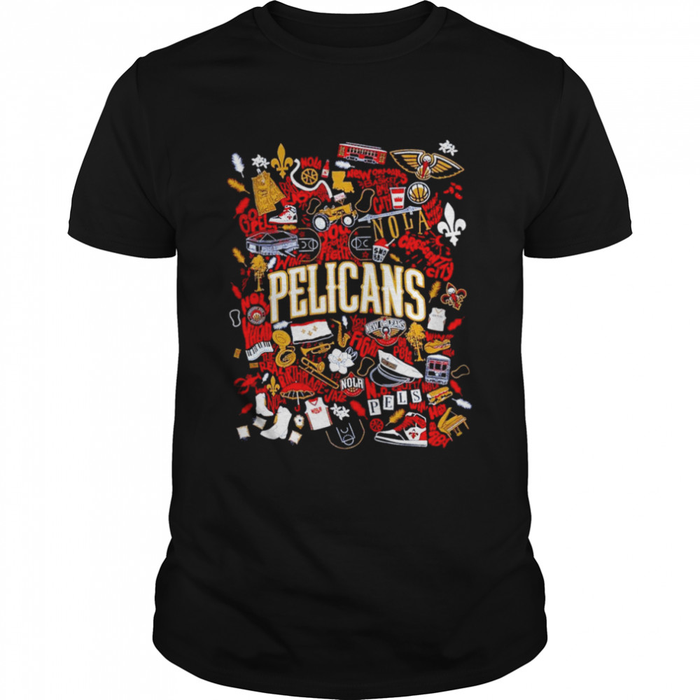 New Orleans Pelicans Nola Go pel no quit pelicans win hey baby shirt Classic Men's T-shirt