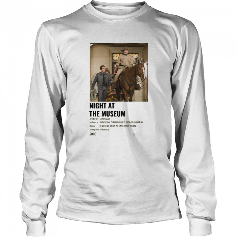 Night At The Museum (2006) Vintage shirt Long Sleeved T-shirt