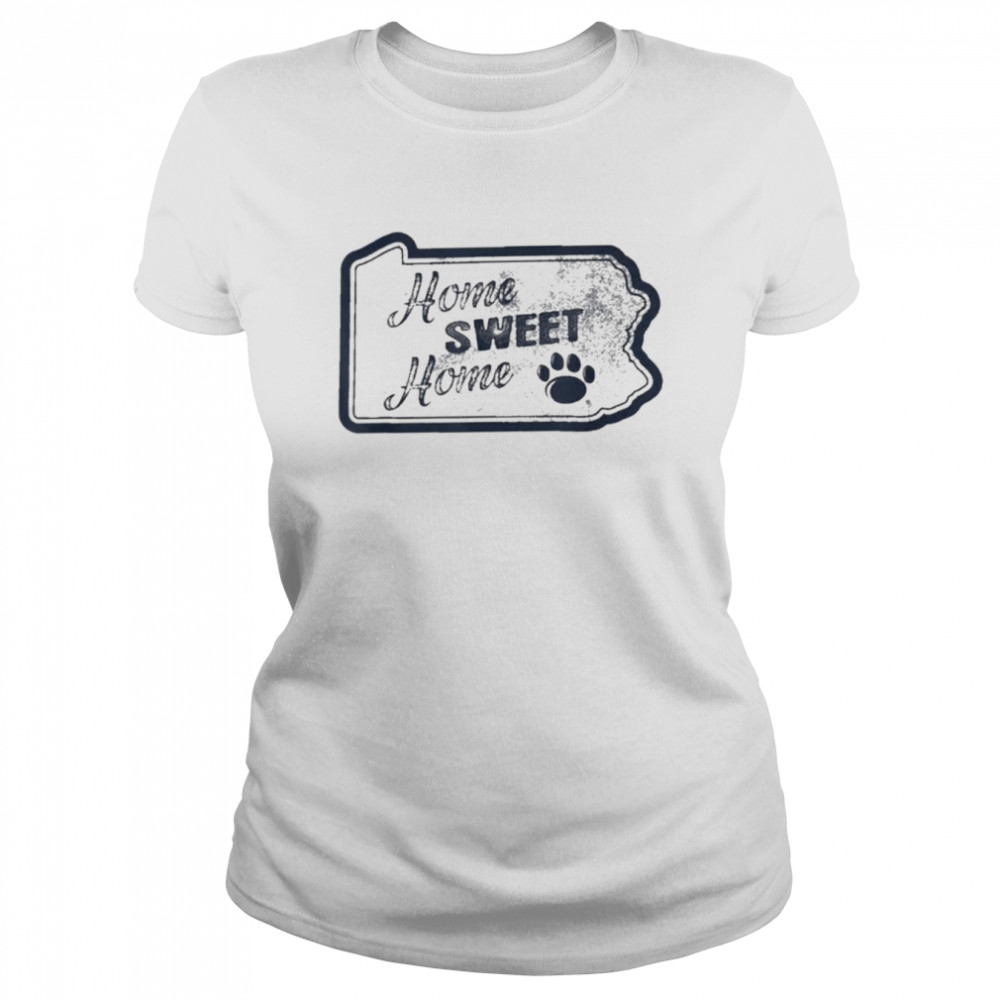 penn state nittany lions home sweet home vintage classic womens t shirt