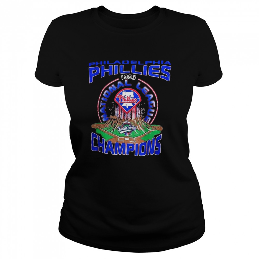 Philadelphia Phillies  MLB World Series Champs 2022 Baseball  Classic Women's T-shirt