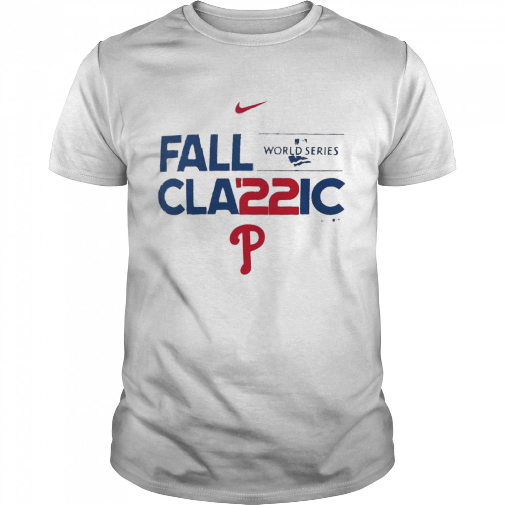 Philadelphia Phillies 2022 National League Champions Fall Cla’22ic World Series  Classic Men's T-shirt