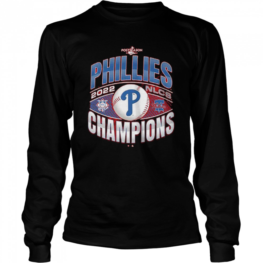 Philadelphia Phillies ’47 2022 National League Champions Franklin T- Long Sleeved T-shirt