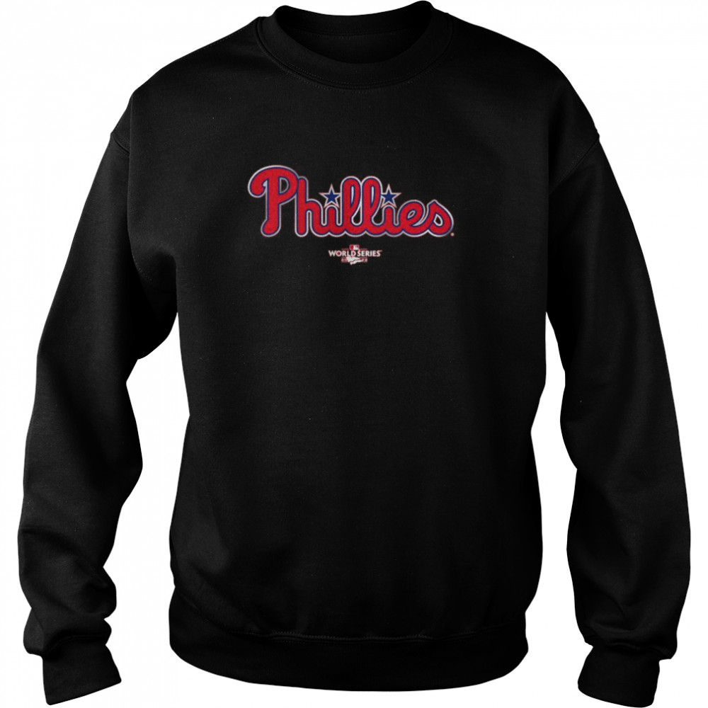 Philadelphia Phillies Nike Youth 2022 World Series Name & Number T- Unisex Sweatshirt
