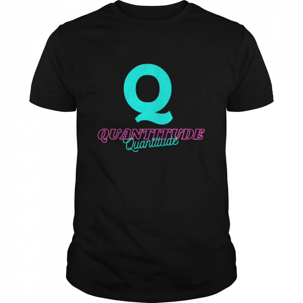 Quantitude Neon Logo shirt Classic Men's T-shirt