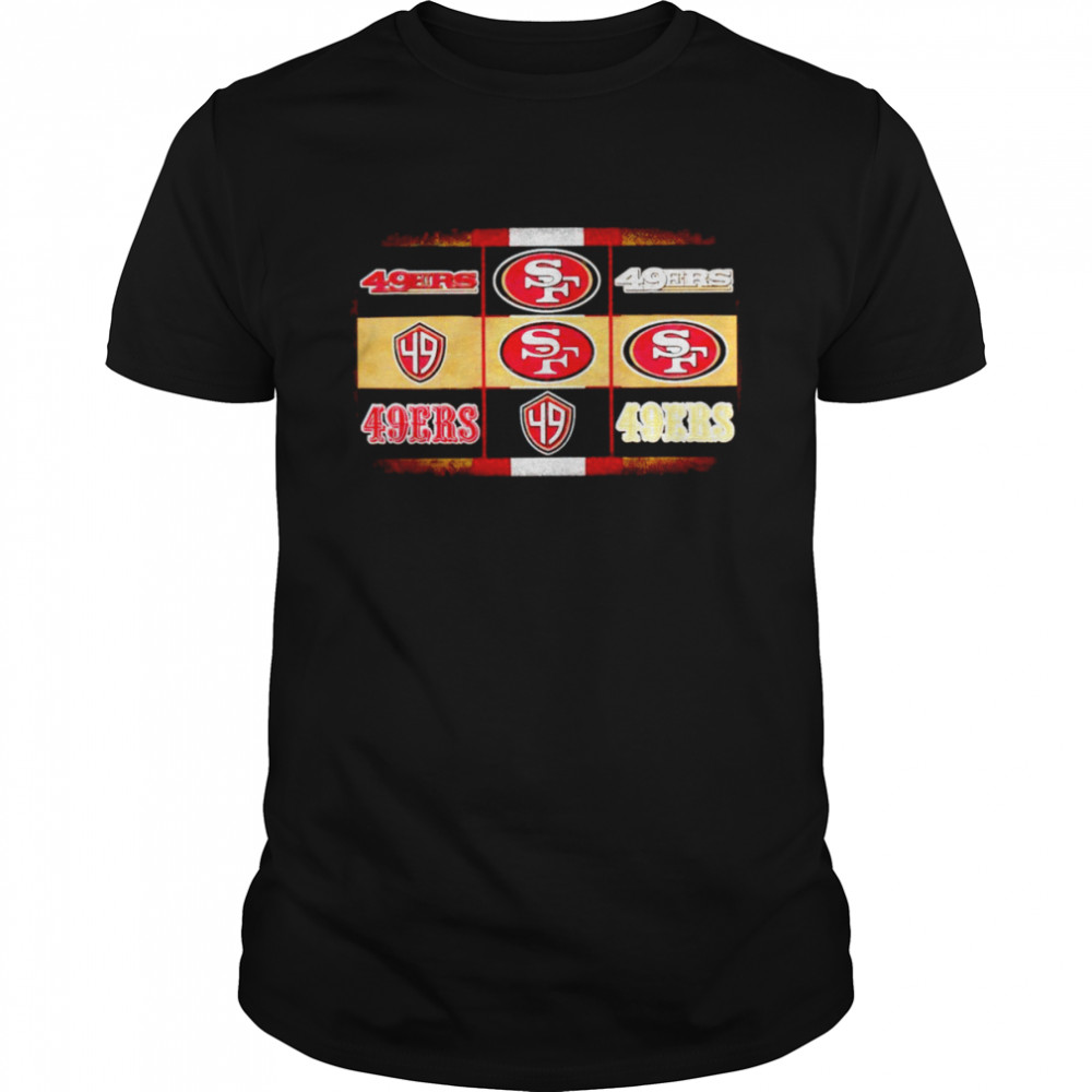San Francisco 49ers all logo shirt Classic Men's T-shirt