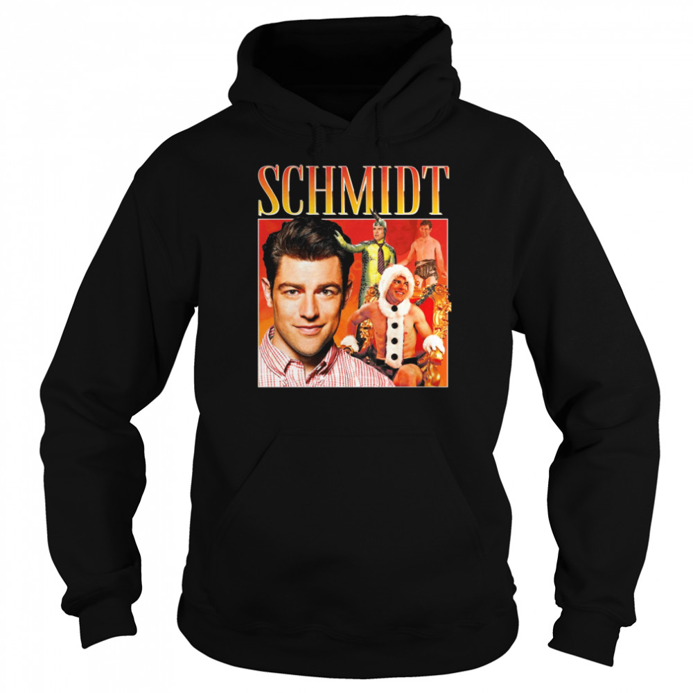 Schmidt Homage Top Funny Tv Icon shirt Unisex Hoodie