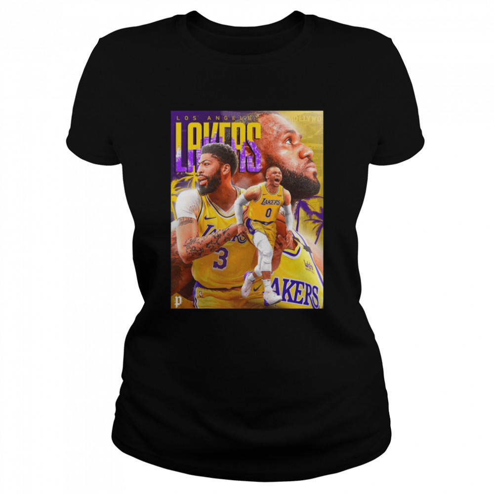 Team Lakers Basket Anthony Davis shirt Classic Women's T-shirt