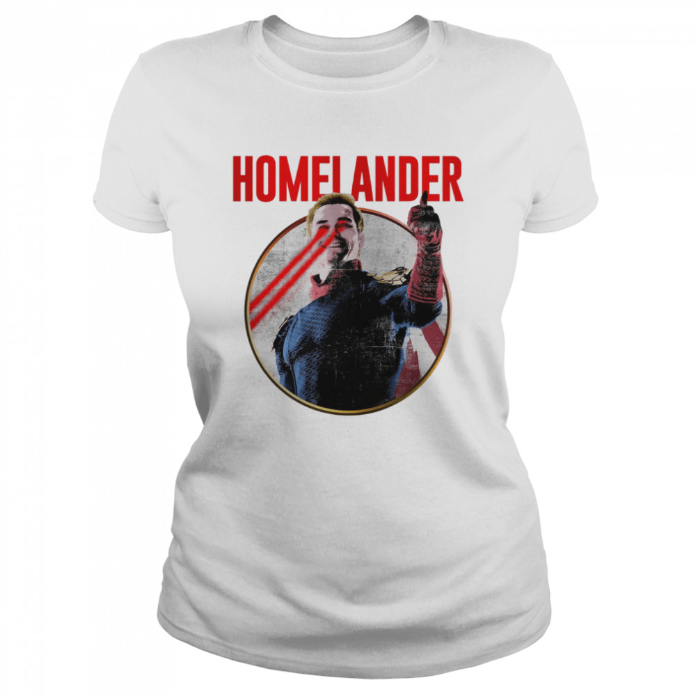 The Homelander The Boys Amazon Prime Video Herogasm Superhero Tv Show shirt Classic Women's T-shirt