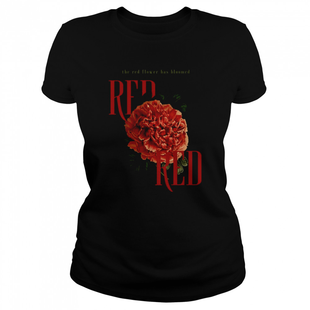 The Red Flower Universe Rosery shirt Classic Women's T-shirt