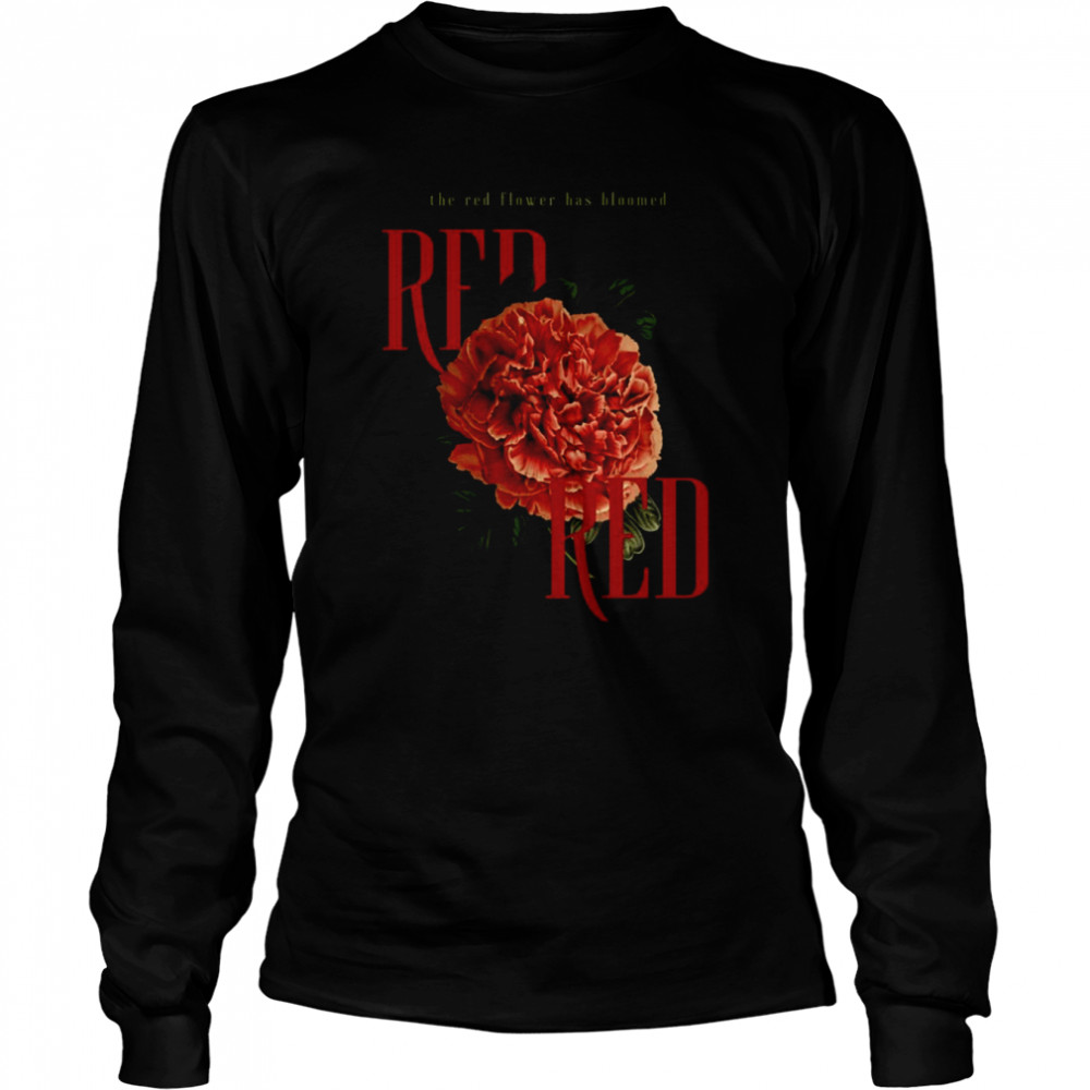 The Red Flower Universe Rosery shirt Long Sleeved T-shirt
