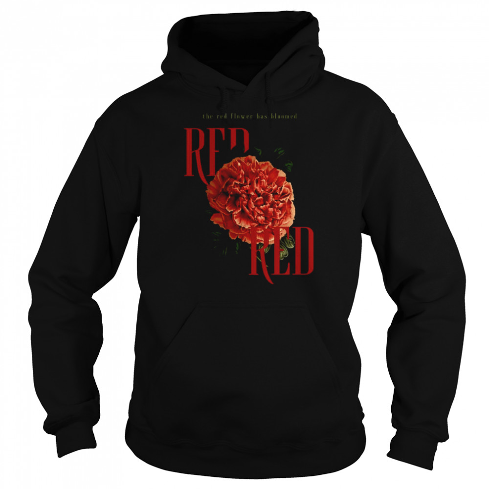 The Red Flower Universe Rosery shirt Unisex Hoodie