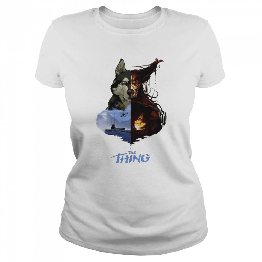 the thing t classic womens t shirt