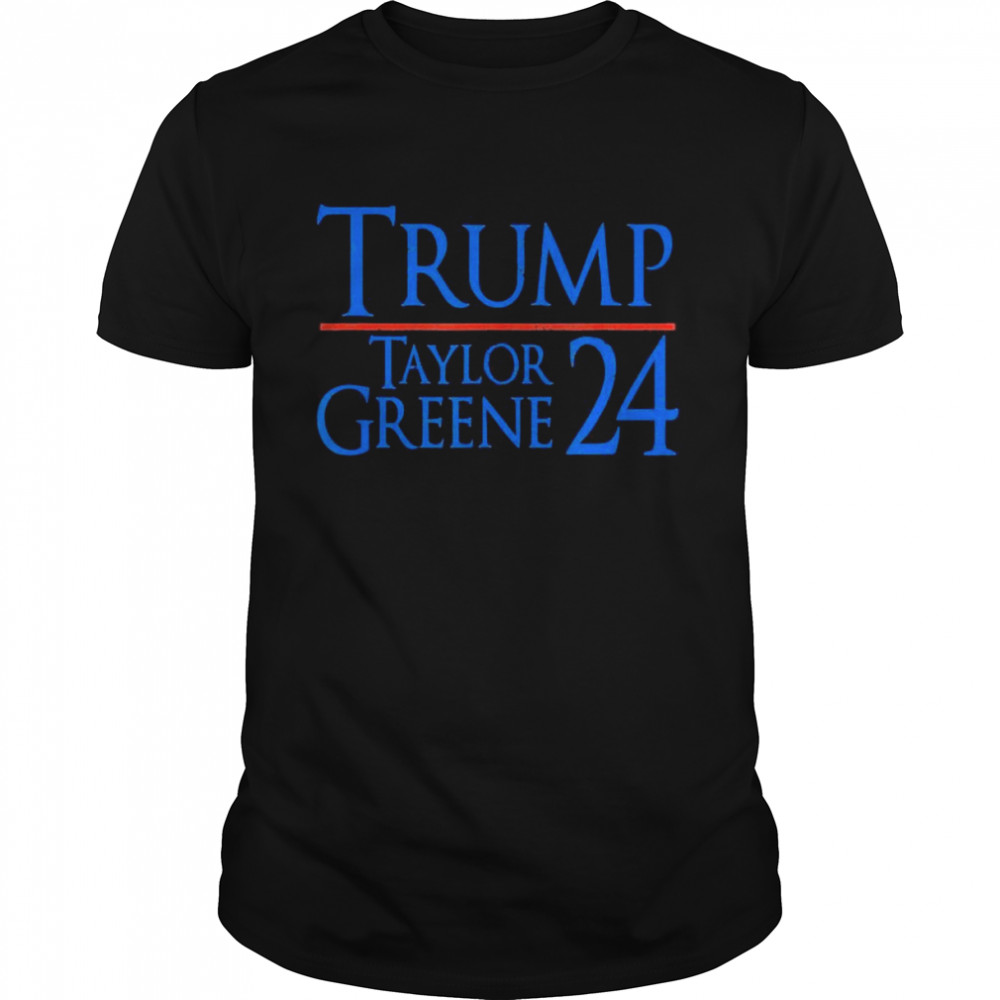 Trump Greene 2024 GOP MAGA Republican President VP Tee  Classic Men's T-shirt