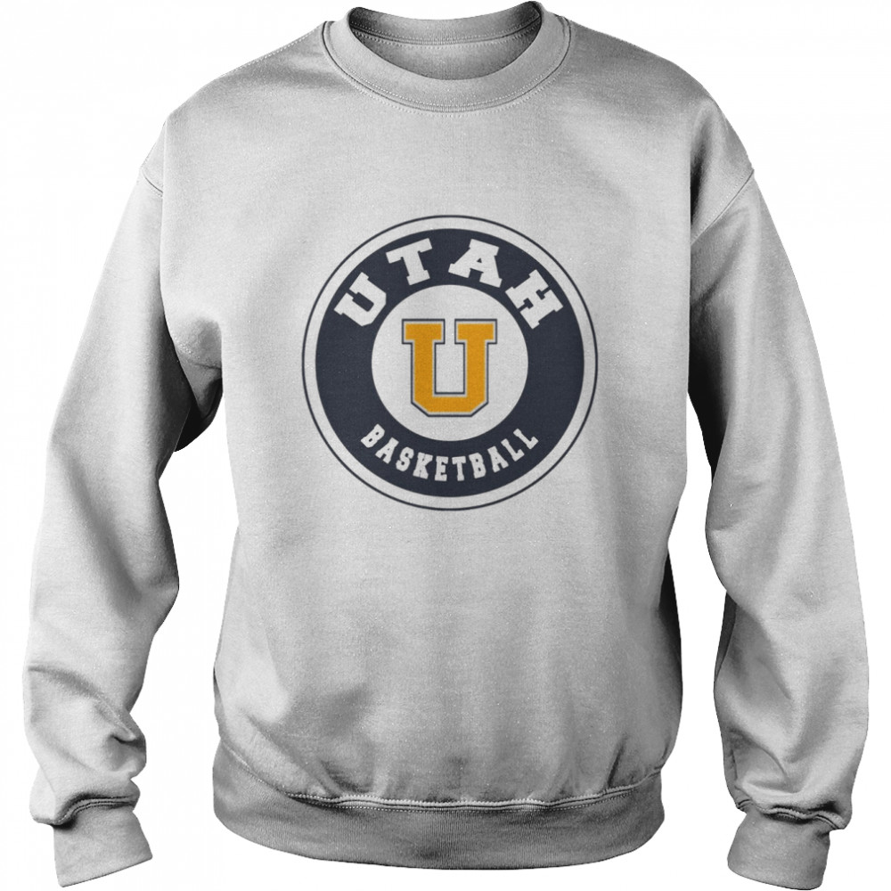 utah basketball logo shirt unisex sweatshirt