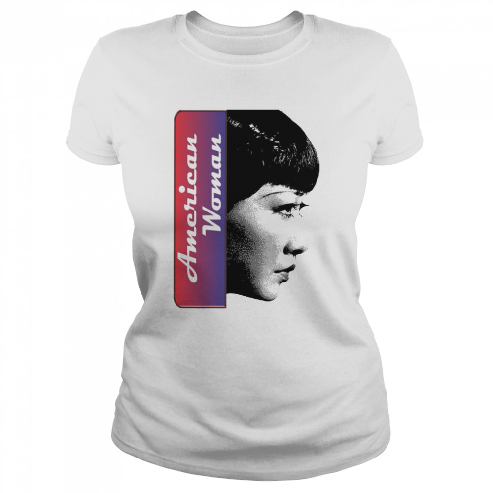 vintage anna may wong american woman shirt classic womens t shirt