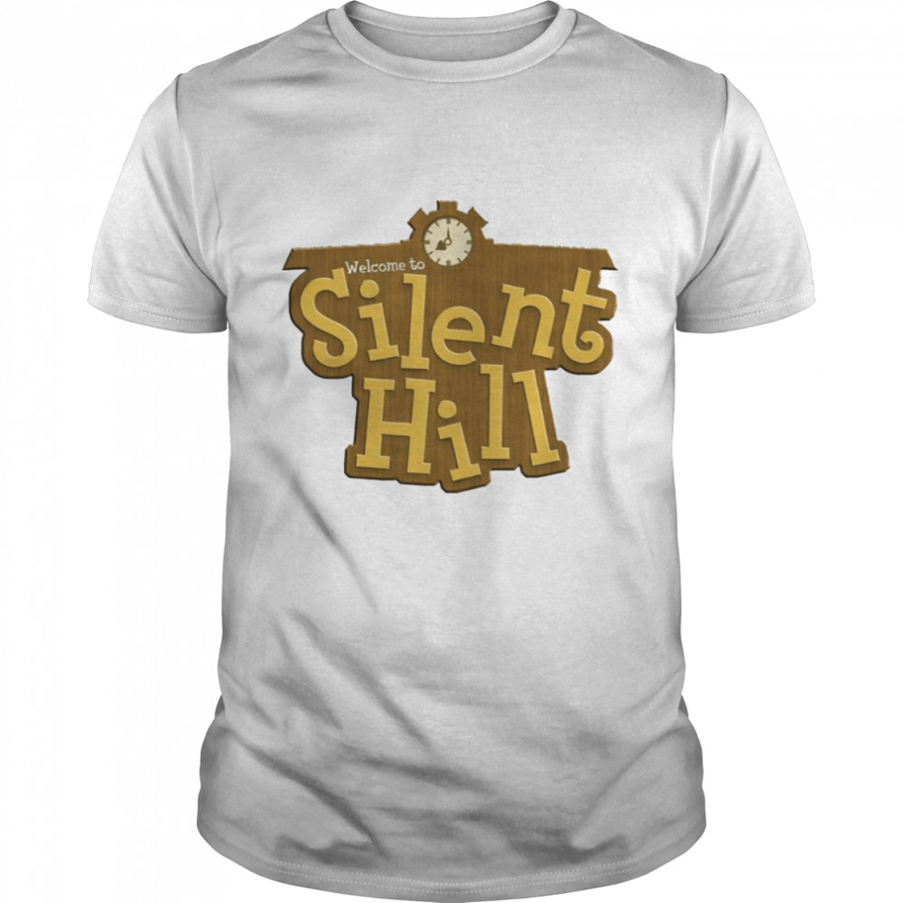 Welcome To Silent Hill Inspired Of Animal Crossing shirt Classic Men's T-shirt
