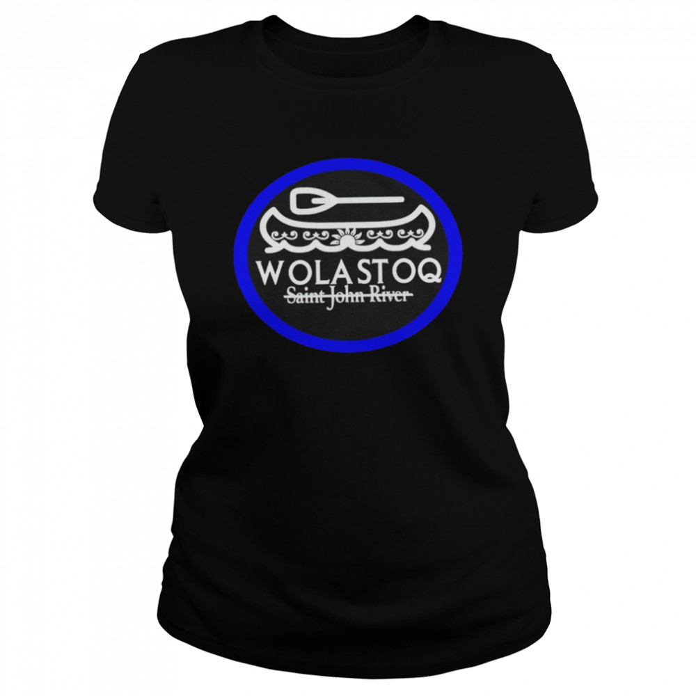 Wolastoq Saint John River shirt Classic Women's T-shirt