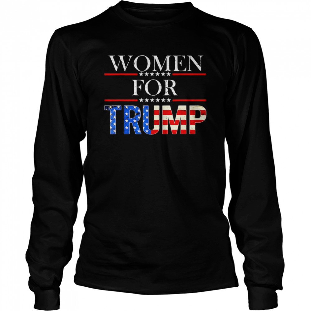 women for trump trump girl trumps rally trump supporters tee long sleeved t shirt
