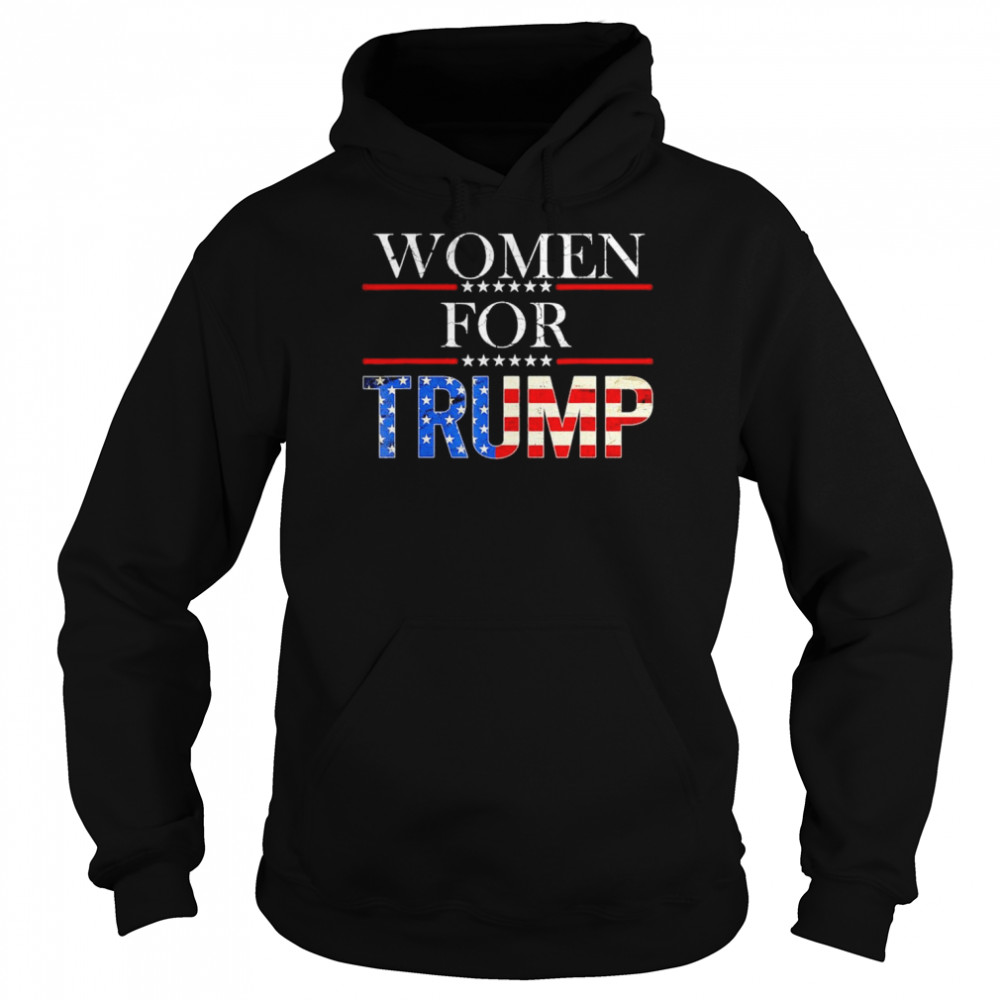 women for trump trump girl trumps rally trump supporters tee unisex hoodie