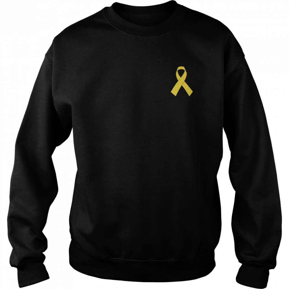yellow ribbon amber alert shirt unisex sweatshirt