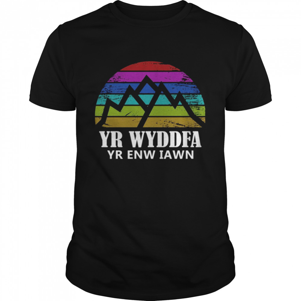 Yr Wyddfa Yr Enw Iawn Vintage shirt Classic Men's T-shirt