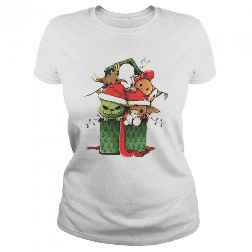 Cuties Cute Nerdy Christmas Animal Crossing Christmas shirt Classic Women's T-shirt