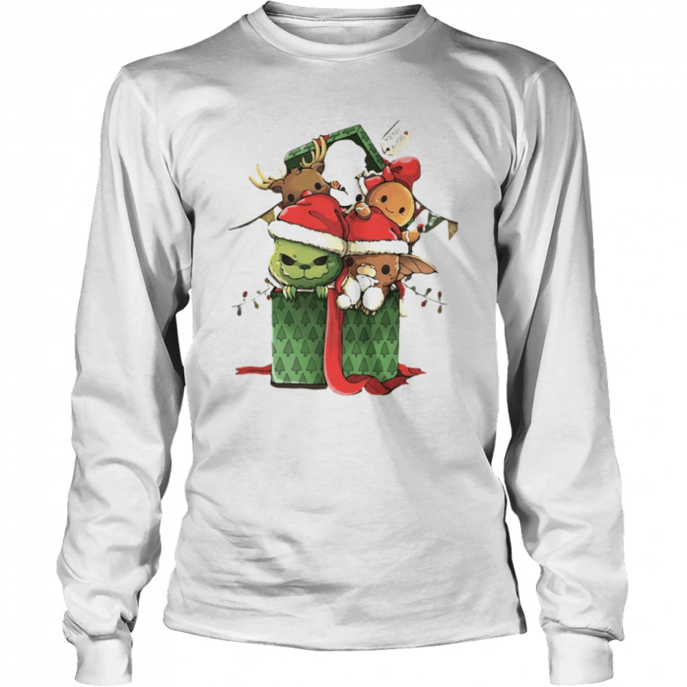 Cuties Cute Nerdy Christmas Animal Crossing Christmas shirt Long Sleeved T-shirt