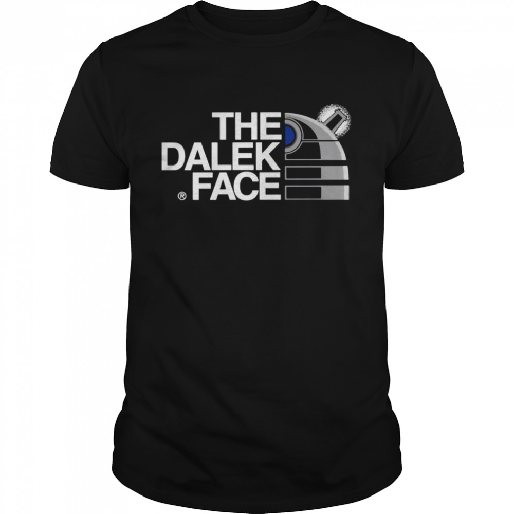Dalek Face Doctor Who The North Face Inspired shirt