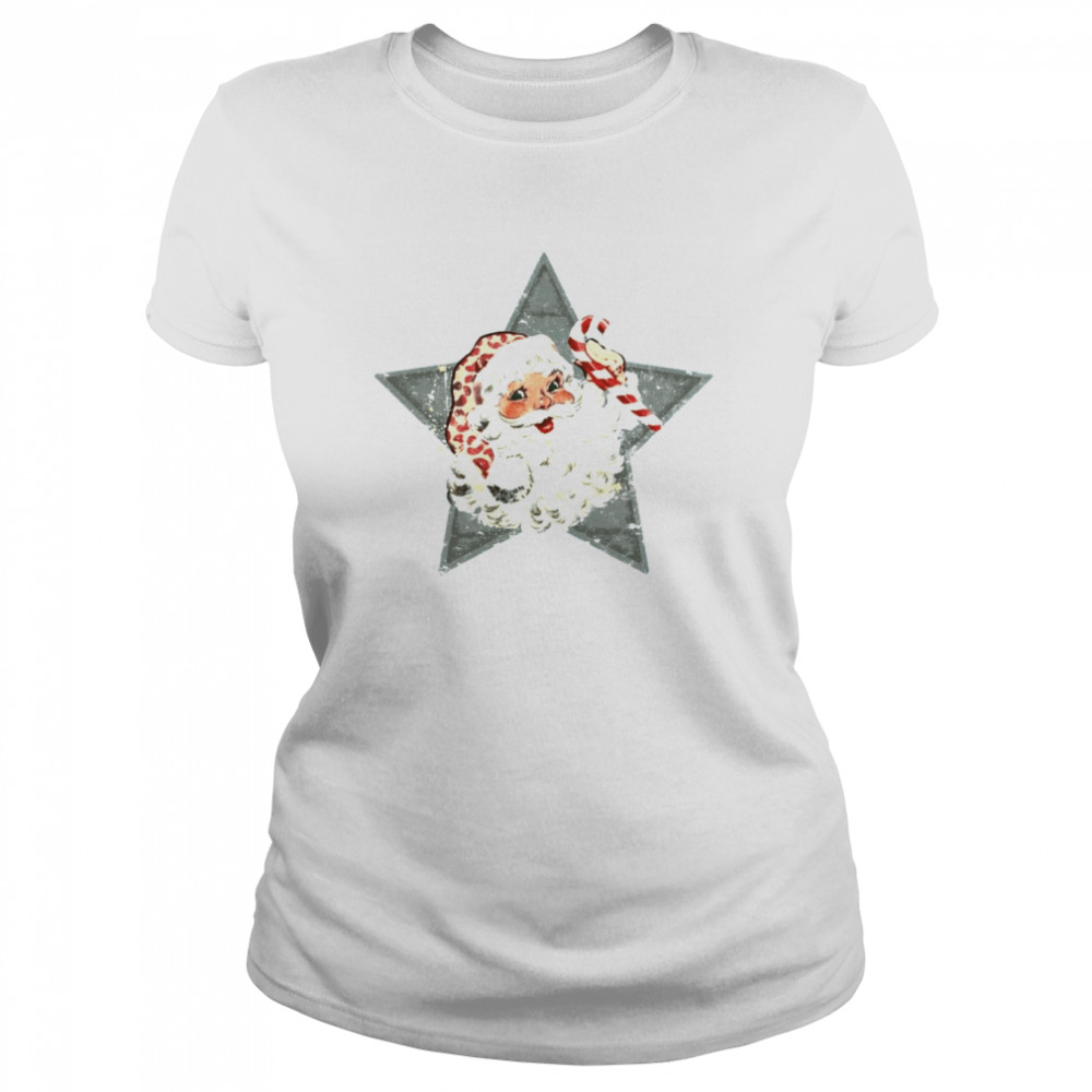 Retro Classic Santa Xmas  Classic Women's T-shirt