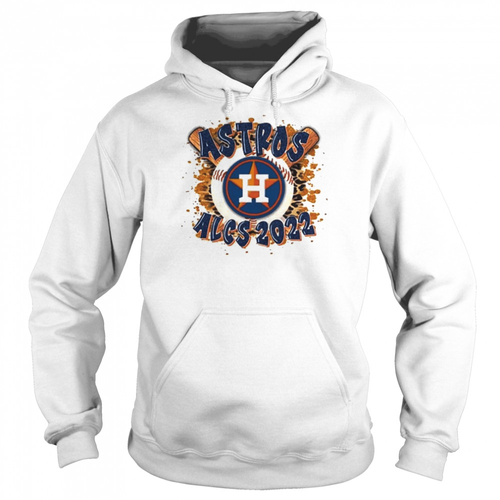 Houston Astros ALCS 2022 Baseball Leopard Unisex Hoodie