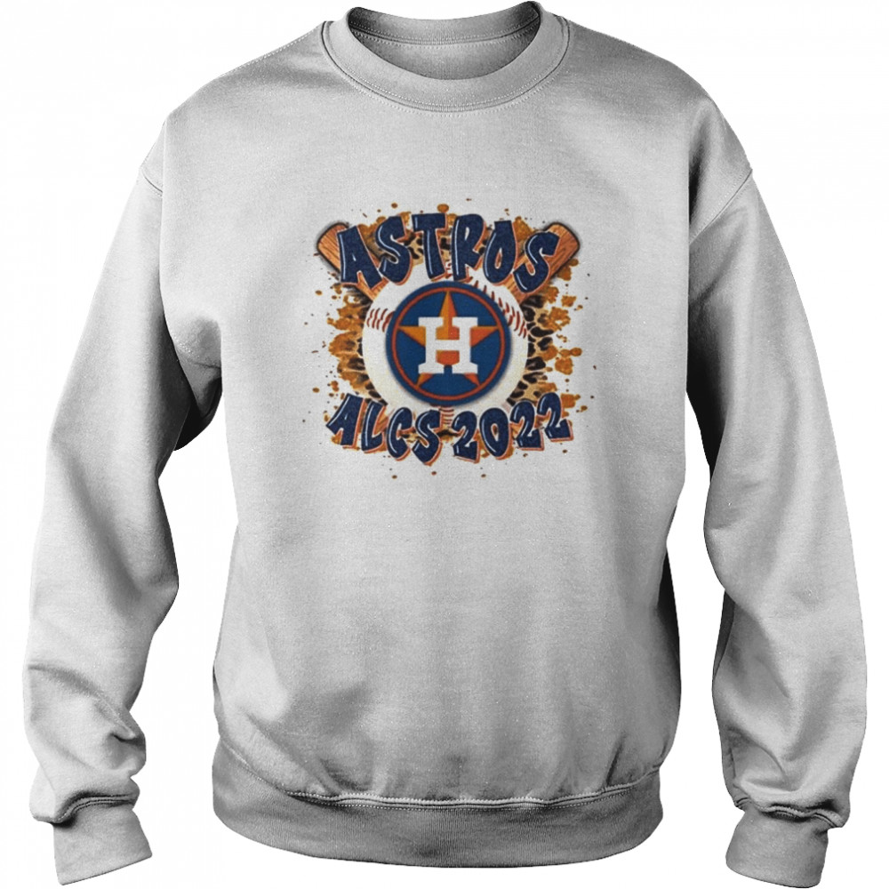 Houston Astros ALCS 2022 Baseball Leopard Unisex Sweatshirt