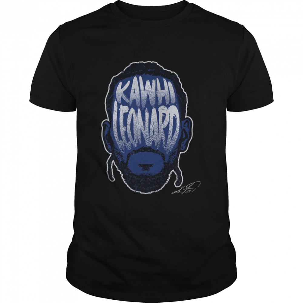 Kawhi Leonard Player Silhouette shirt