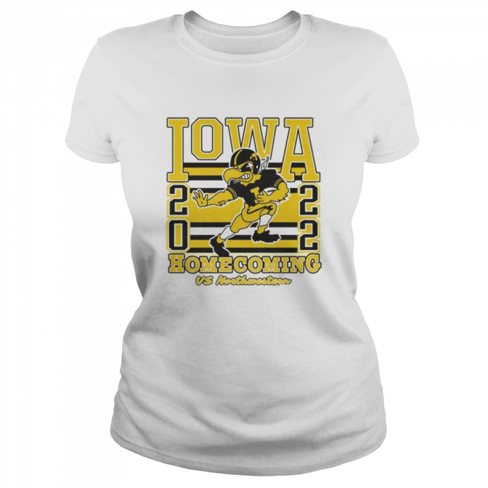 Northwestern Wildcats Vs. Iowa Hawkeyes Game Day 2022 Classic Women's T-shirt