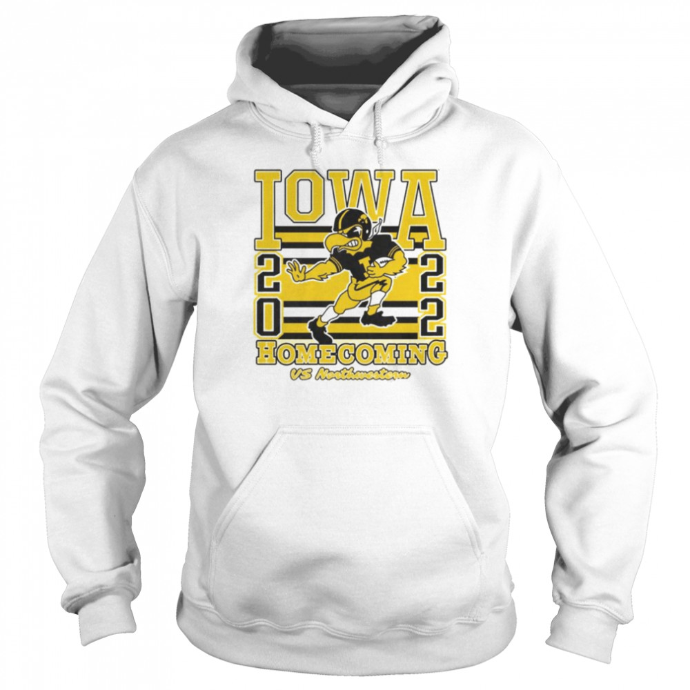 Northwestern Wildcats Vs. Iowa Hawkeyes Game Day 2022 Unisex Hoodie