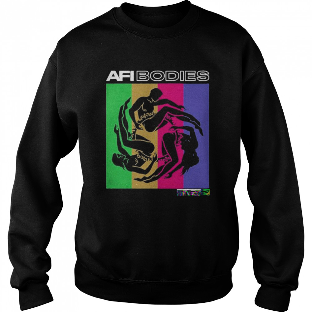 AFI Bodies color square t-shirt Unisex Sweatshirt