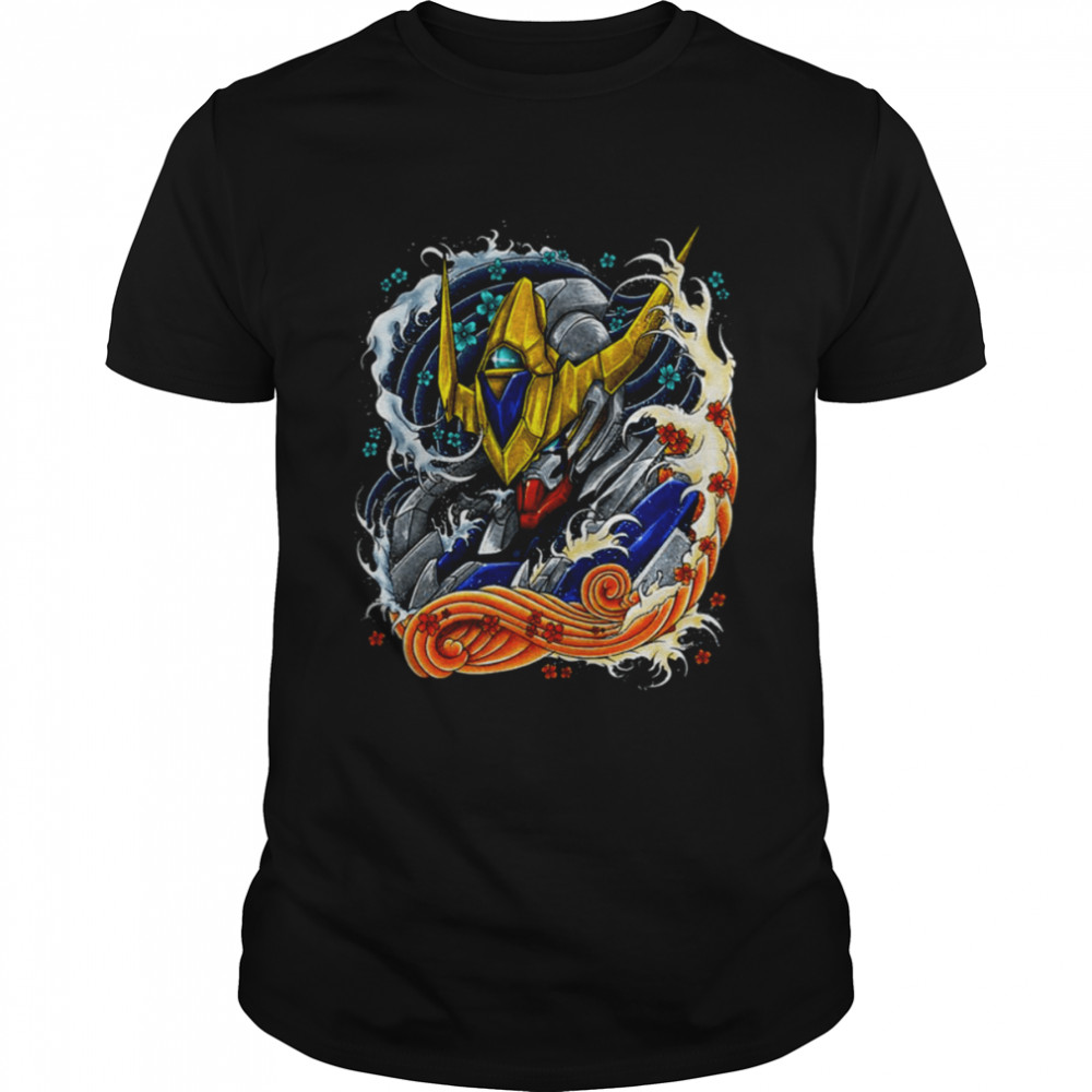 Gundam Barbatos Kanagawa shirt