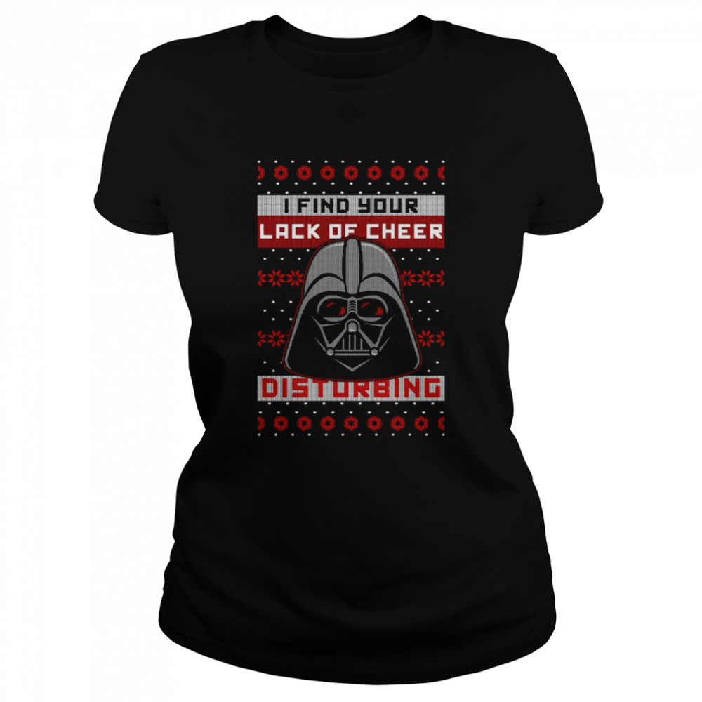 Star Wars Darth Vader Christmas Holiday shirt Classic Women's T-shirt