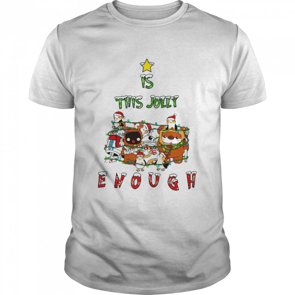 Star Wars Droids Ewoks Christmas Lights Shirt