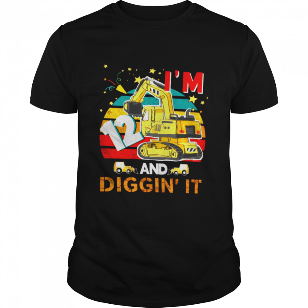 Vintage I’m 12 & Diggin’ It shirt Classic Men's T-shirt