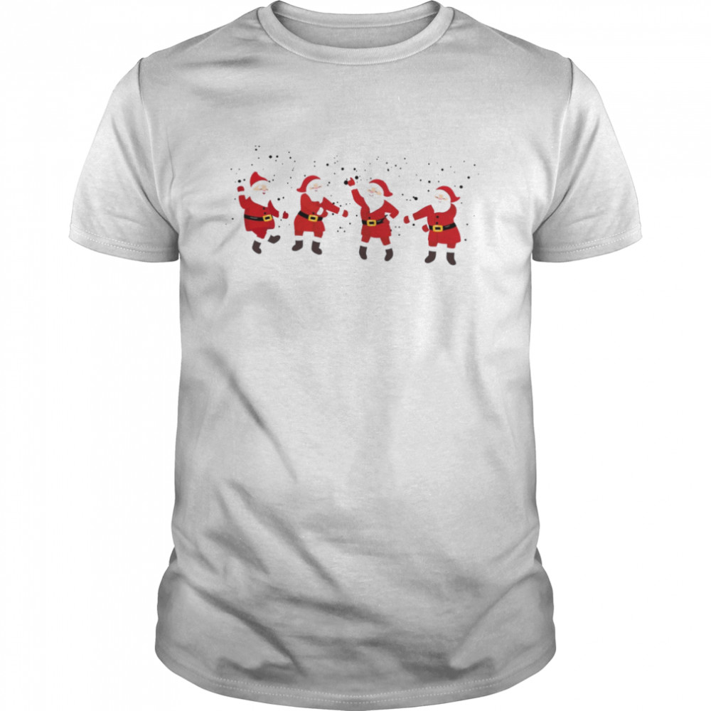 Christmas Dancing Santa shirt Classic Men's T-shirt