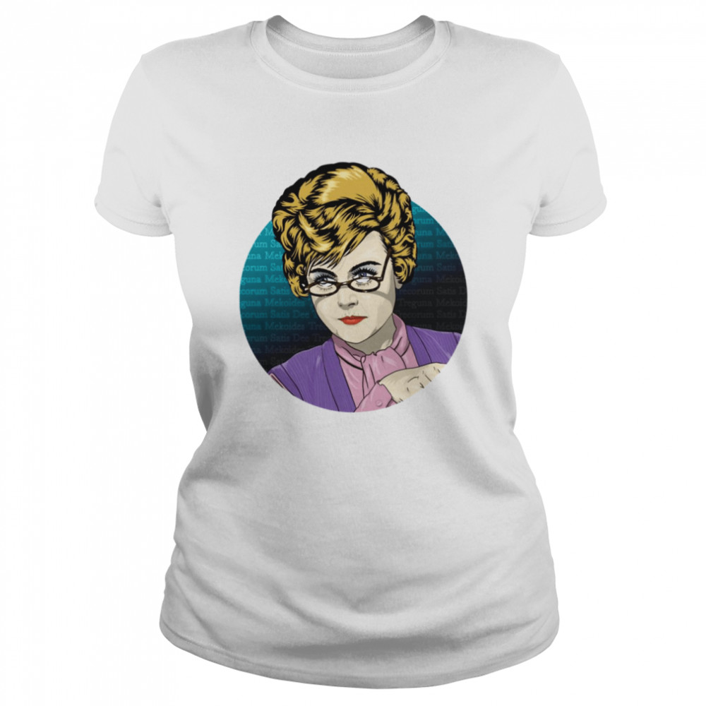 Eglantine Price Animated Jessica Fletcher shirt Classic Women's T-shirt